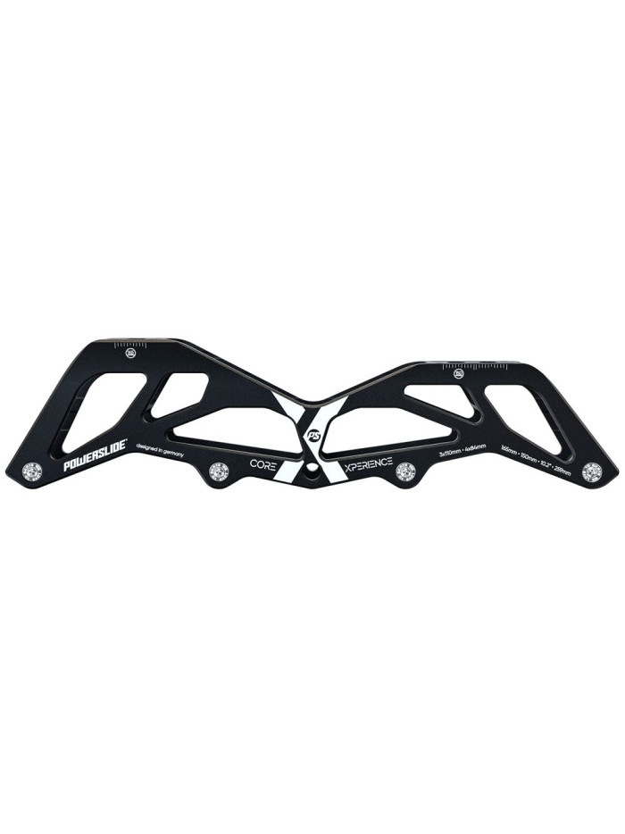 Inline Skate Frame - POWERSLIDE Core Xperience - 4x84 3x110 10.1"- Pair