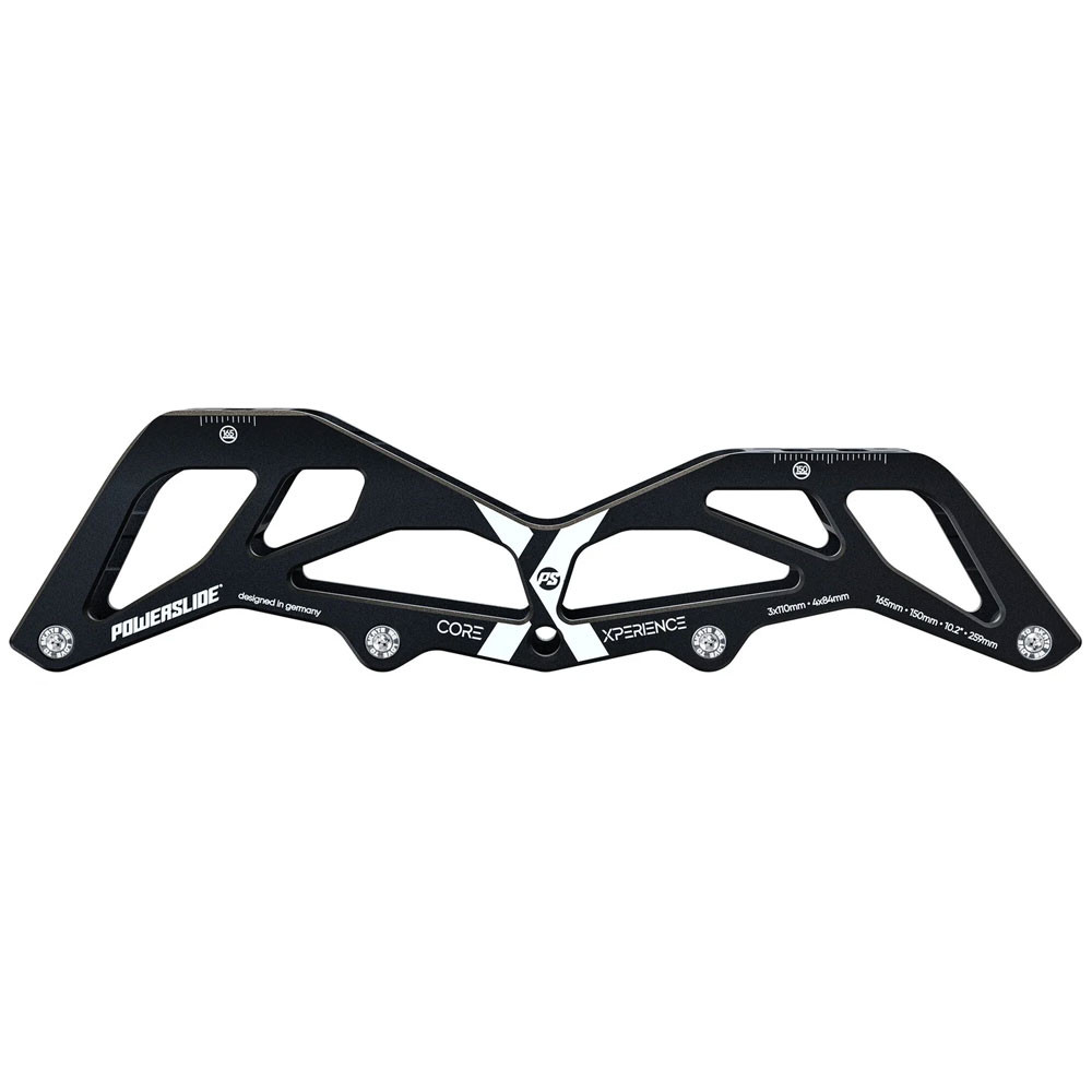 Inline Skate Frame - POWERSLIDE Core Xperience - 4x84 3x110 10.1"- Pair