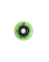 Skates Wheels - LUMINOUS - 72mm 85a - Green Glow - Set of 4