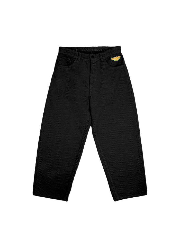 Baggy Jeans - HOMEBOY X-tra Monster - Corduroy - Black