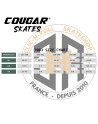 Roller Agressif - COUGAR 7003 - Noir Size Chart