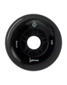 Skates Wheels - LUMINOUS - 84mm 85a - Black - Set of 4