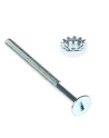 SURE-GRIP quad mountong bolt + nut x1