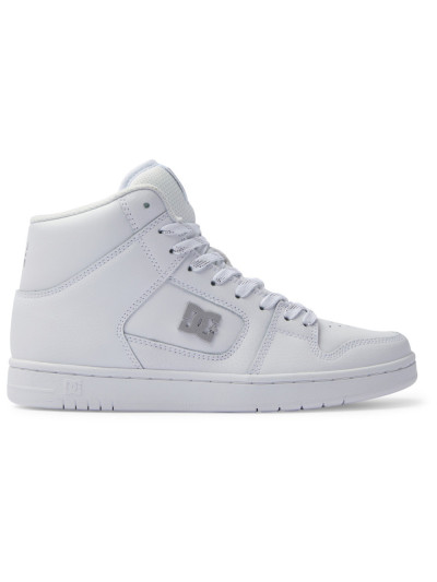Chaussures Montantes DC SHOES Manteca 4 Hi White/Silver Femme