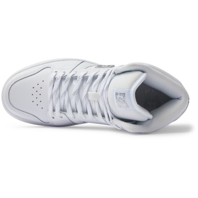Chaussures Montantes DC SHOES Manteca 4 Hi White/Silver Femme