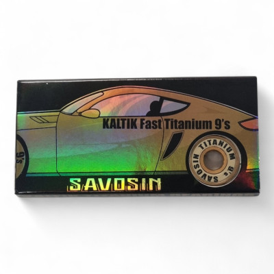 KALTIK Fast Titanium 9s Savosin Bearings x8