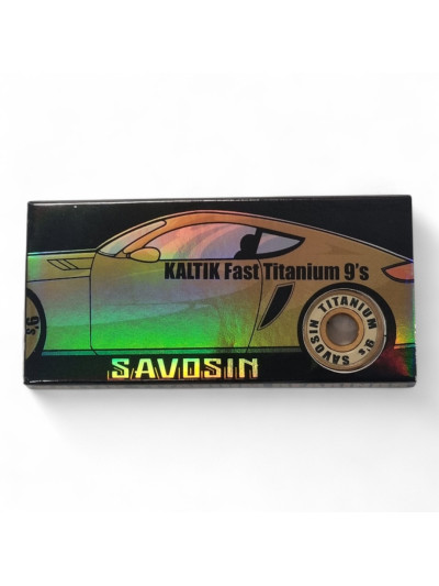 Roulements KALTIK Fast Titanium 9s Savosin x8