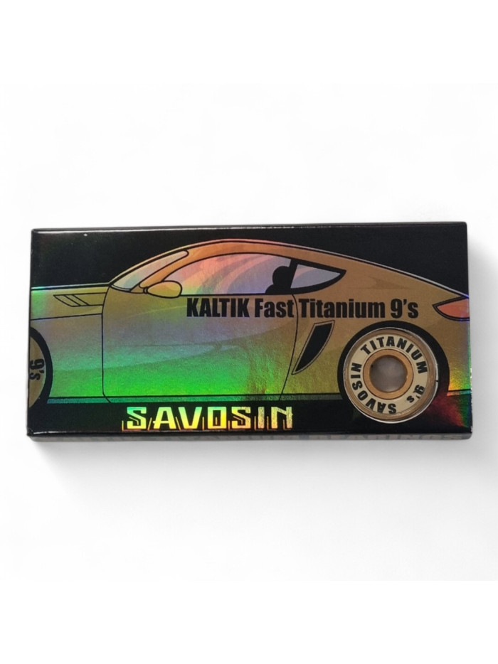Roulements KALTIK Fast Titanium 9s Savosin x8