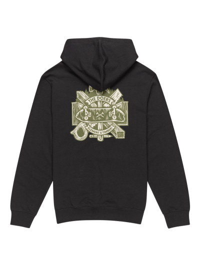 Hoodie - ELEMENT x TIMBER Supply - Off Black