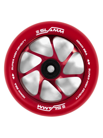 Roue Trottinette - SLAMM Team - 110mm Rouge/Rouge - Unité