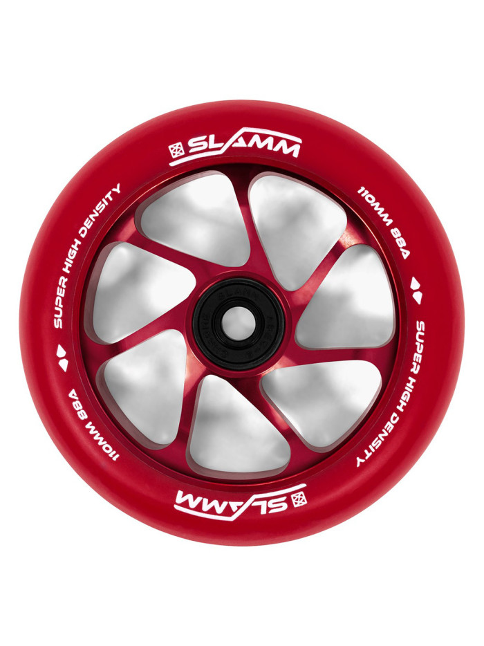 Scooter Wheel - SLAMM Team - 110mm Red/Red - Unité