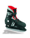 Patin à Glace Enfant Réglable ROCES MCK2 Noir/Rouge