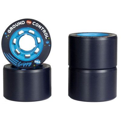 Roller Derby Wheels - CHAYA Ground Control Grippy - 59mm 88a - Set of 4