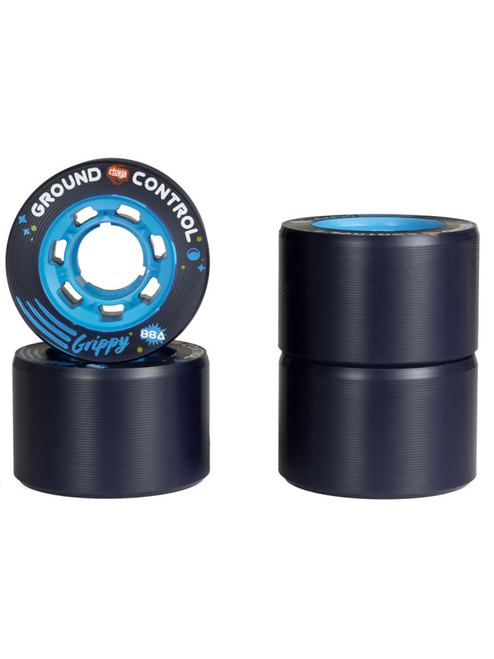 Roue Roller Derby - CHAYA Ground Control Grippy - 59mm 88a - Jeu de 4
