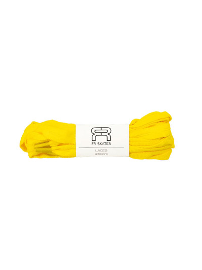 Inline Skates Laces - FR SKATES - Yellow - Pair