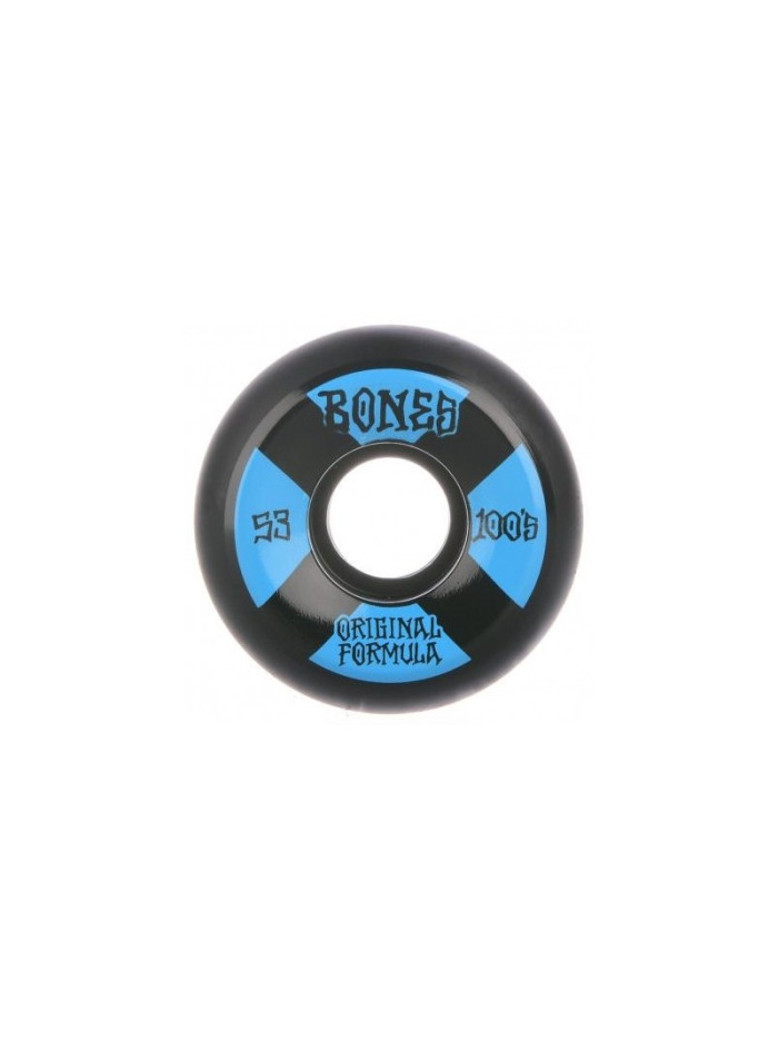 Roue de Skate - BONES OG Formula V5 Sidecut  - 53mm 100a - Noir - Jeu de 4