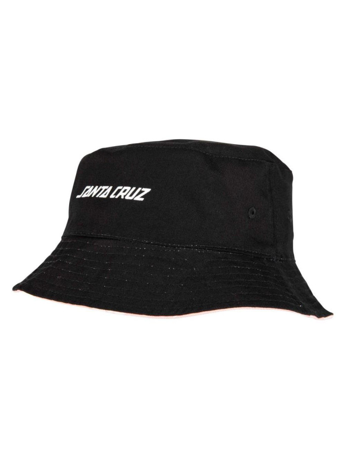 Reversible Bucket Hat - SANTA CRUZ Take A Trip - Apricot Black