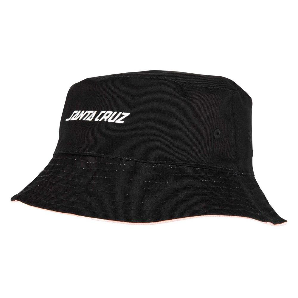 Reversible Bucket Hat - SANTA CRUZ Take A Trip - Apricot Black