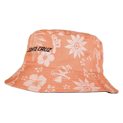 Reversible Bucket Hat - SANTA CRUZ Take A Trip - Apricot Black