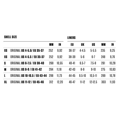 MESMER Souls JB White sizing