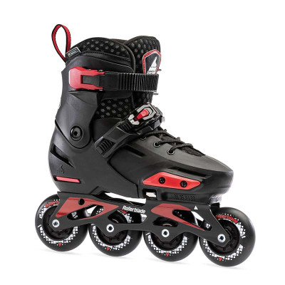 Roller Enfant Freeskate -  ROLLERBLADE Apex - Noir Rouge - Réglable
