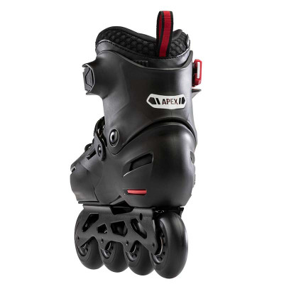 Freeskate Kids Skates - ROLLERBLADE Apex - Black Red - Adjustable