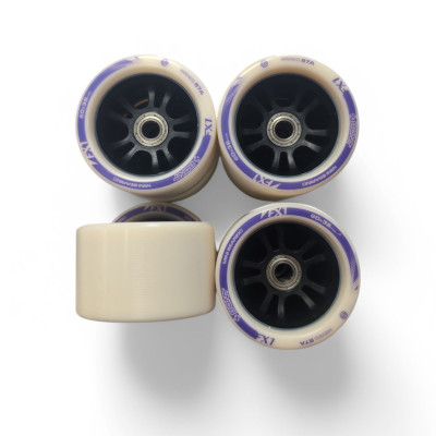 Roue Roller Derby - BONT FX1 Avec Roulements - 60mm 87a - Jeu de 8