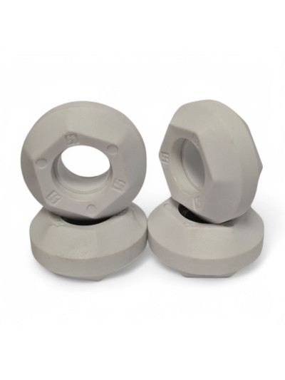 Antirockers - KIZER Sliders - 47mm White - Set of 4