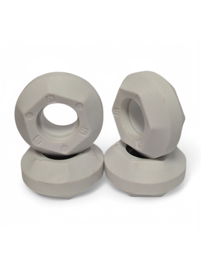 Antirockers - KIZER Sliders - 47mm White - Set of 4