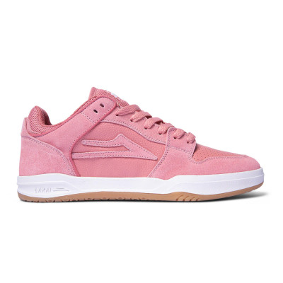 LAKAI Telford Low Rose Suede Skate Shoe