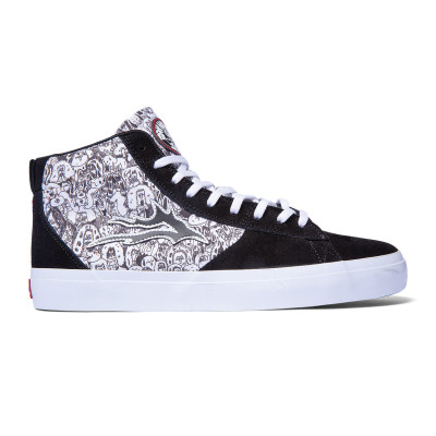 Chaussure Skate Montante LAKAI x Jay Howell Newport Hi Black Suede