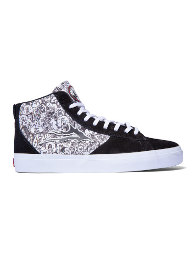 Chaussure Skate Montante LAKAI x Jay Howell Newport Hi Black Suede