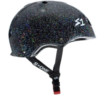 Helmet - S ONE Mini Lifer - Black Gloss Glitter