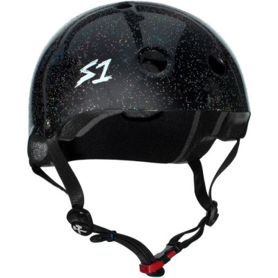 Helmet - S ONE Mini Lifer - Black Gloss Glitter