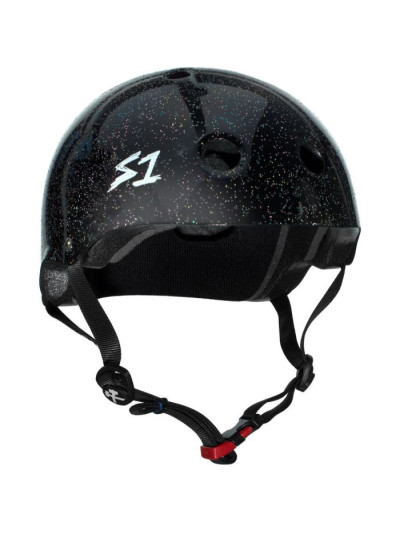 Helmet - S ONE Mini Lifer - Black Gloss Glitter