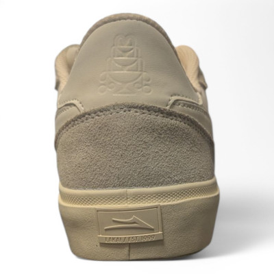 LAKAI Terrace Cream Suede Griffin Gass Skate Shoes