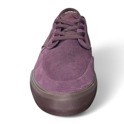 LAKAI Riley 3 Black Cherry Suede Skate Shoes