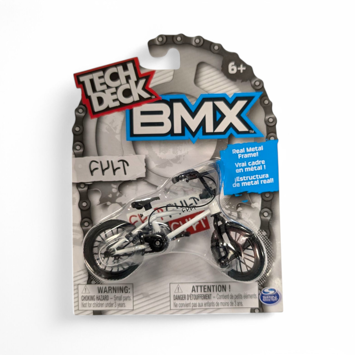 TECH DECK Finger BMX Cult White