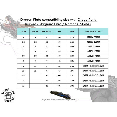 BRUNNY HARDCORE Dragon Plate Black