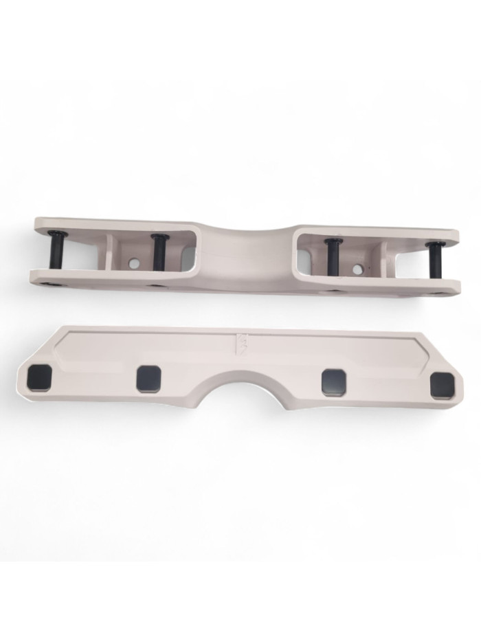 Platine Roller Agressif UFS - COUGAR Street - Blanc - Paire