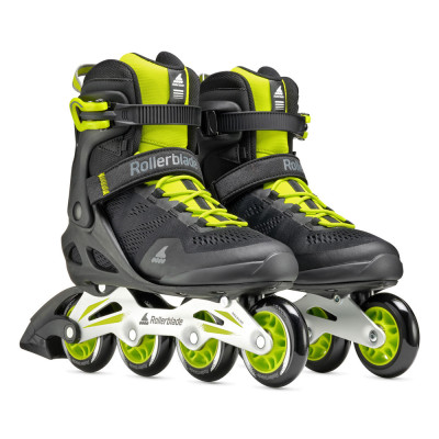 Roller Fitness - ROLLERBLADE Macroblade - 80 Noir Citron 2025