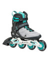 Roller Femme Fitness - ROLLERBLADE Macroblade - 80 W Gris Turquoise 2025