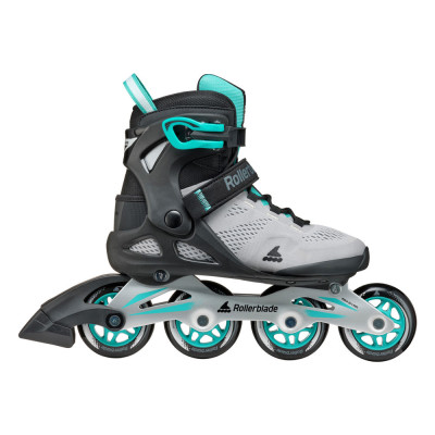 Roller Femme Fitness - ROLLERBLADE Macroblade - 80 W Gris Turquoise 2025