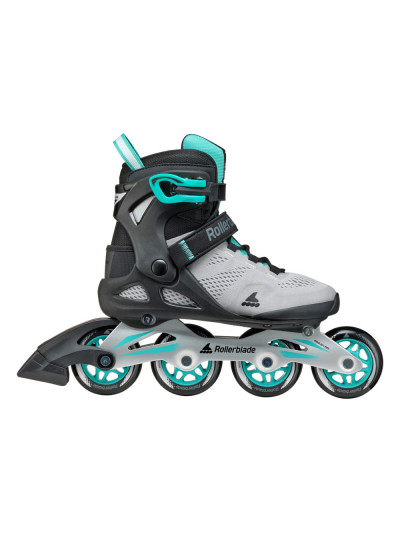 Roller Femme Fitness - ROLLERBLADE Macroblade - 80 W Gris Turquoise 2025