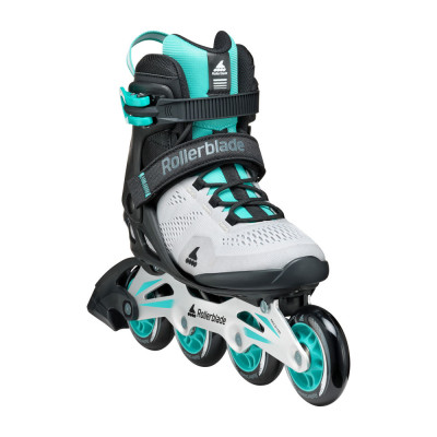Roller Femme Fitness - ROLLERBLADE Macroblade - 80 W Gris Turquoise 2025