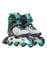 Roller Femme Fitness - ROLLERBLADE Macroblade - 80 W Gris Turquoise 2025