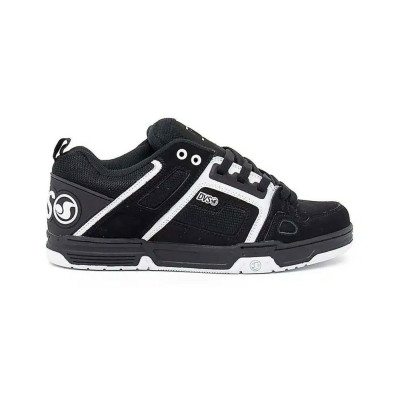Chaussure Skate DVS Comanche Black White Nubuck
