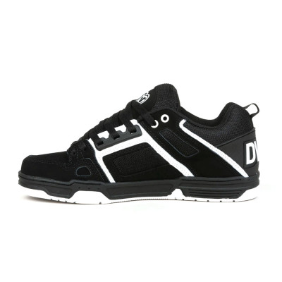 DVS Comanche Black White Nubuck Skate Shoes