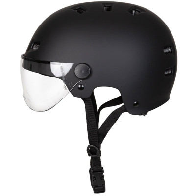 Roller Skates Visor Helmet - ENNUI Clash - Black
