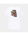 T-shirt - SANTA CRUZ Screaming Rose Flash - White